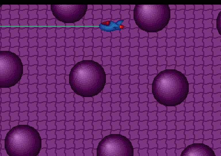 Spaceship atari screenshot